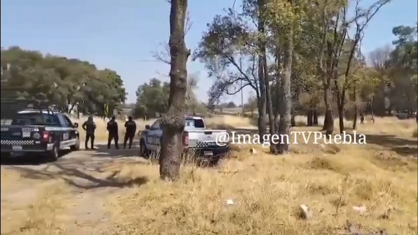 Cuerpos sin vida con signos de ejecución en la carretera Puebla-Chiautempan