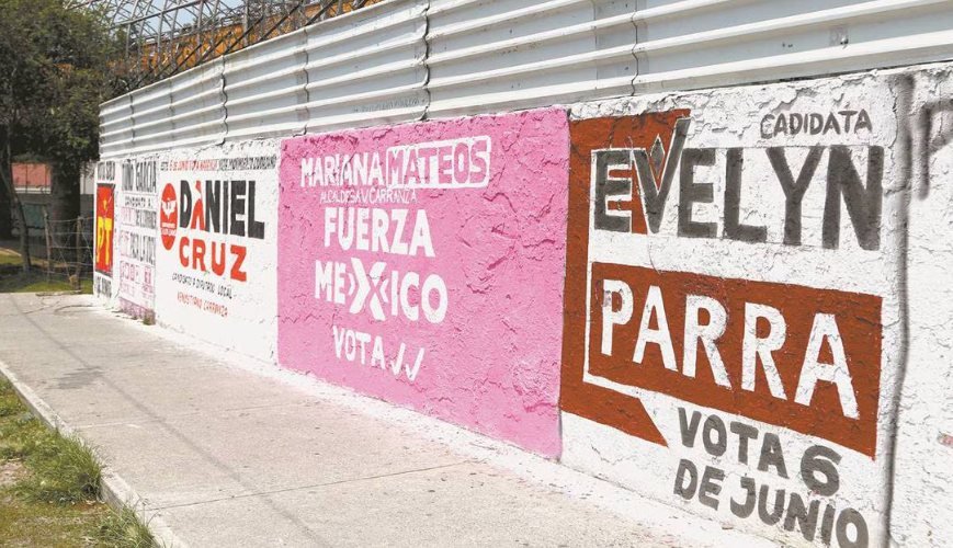 CDMX inundada por propaganda electoral