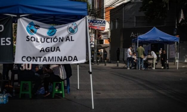 Vecinos de alcaldía Benito Juárez exigen respuestas ante contaminación del agua