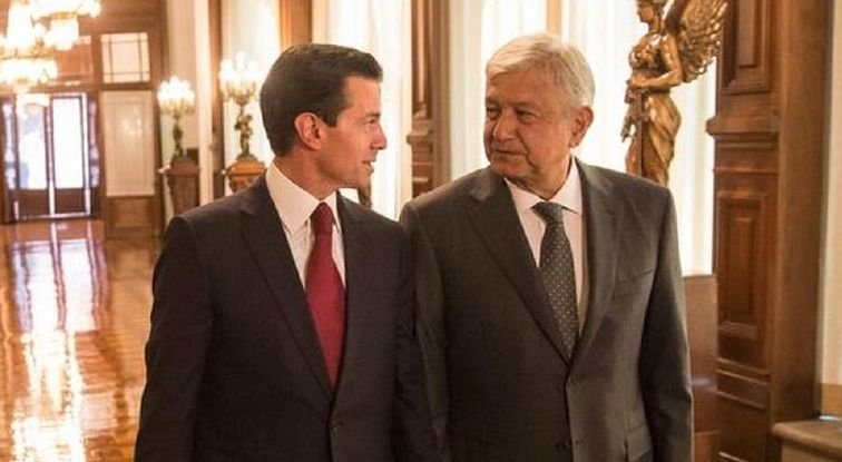 AMLO defiende el derecho de Peña Nieto a hablar; revela haber compartido comidas con el expresidente en tres ocasiones
