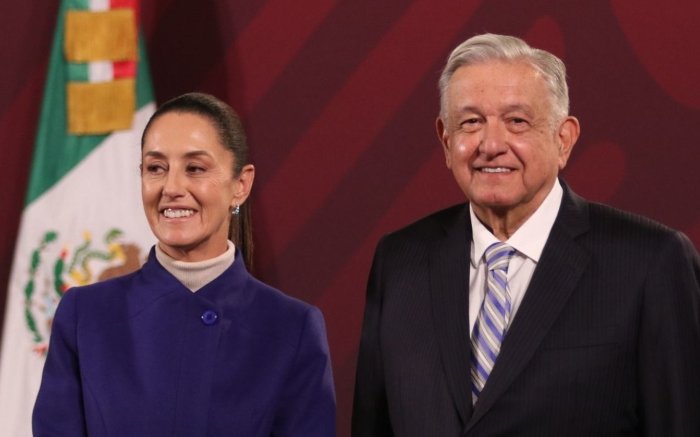 Sheinbaum apoya la propuesta de AMLO: Afores, elecciones, México, 2024, AMLO planea gira junto a Sheinbaum