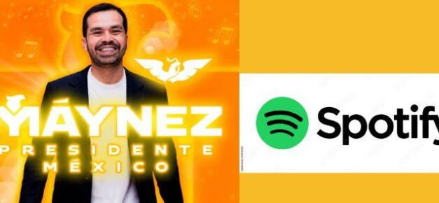 Máynez alcanza primer lugar de los más virales en Spotify