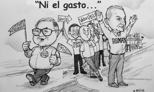 Ni el gasto…