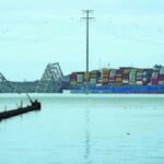 Tragedia en Baltimore: Recuperan el quinto cuerpo de las aguas tras el derrumbe del puente Francis Scott Key