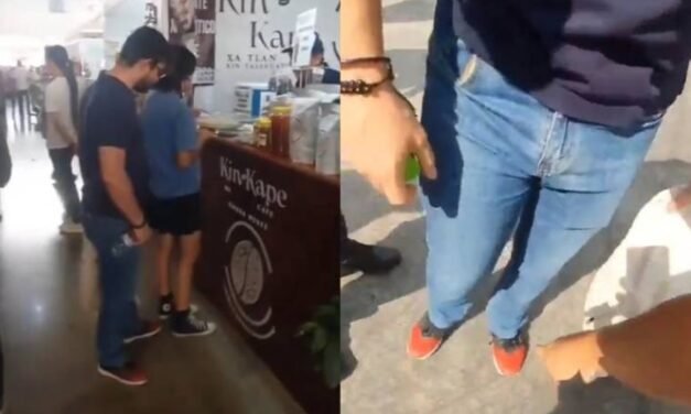 Escándalo en la Feria de Puebla: sujeto graba bajo faldas con cámara oculta en zapatos