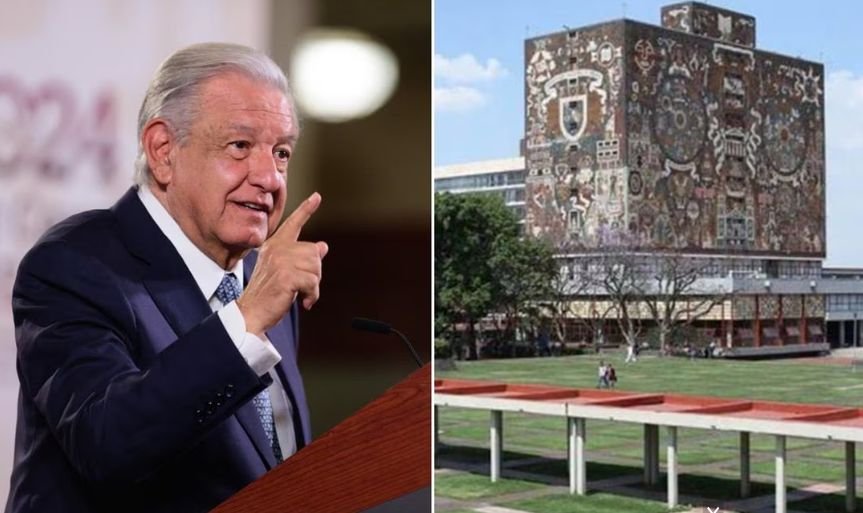 López Obrador critica a la UNAM por albergar a científicos e intelectuales corruptos