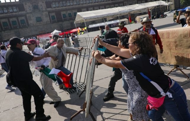 Despejan el Zócalo para el cierre de campaña de Claudia Sheinbaum