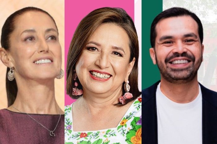 Candidatos presidenciales y sus gastos digitales, elecciones, México, 2024, Día del estudiante