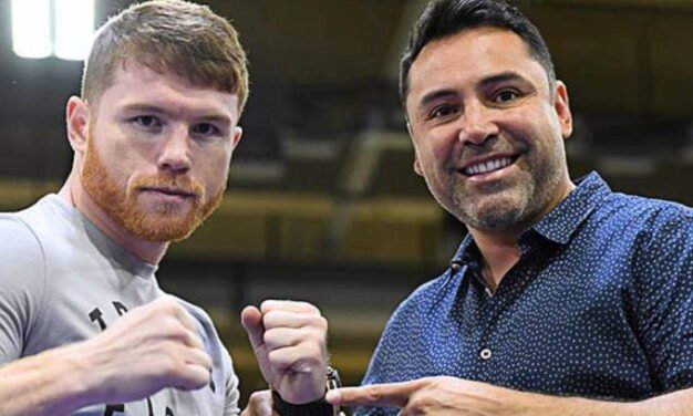 Óscar de la Hoya advierte a Canelo Álvarez demandarlo por difamación