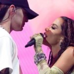 Filtran video de Anitta donde aparentemente besa a Peso Pluma
