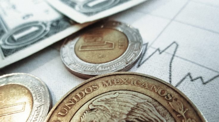 Peso mexicano afectado por la volatilidad del tipo de cambio
