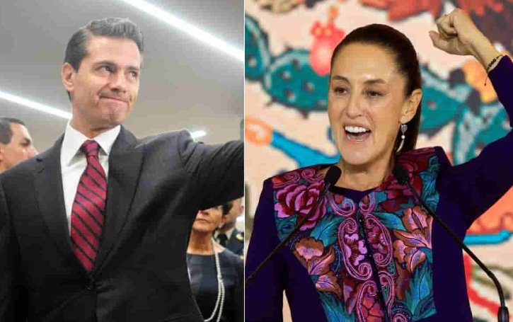 Claudia Sheinbaum recibe felicitación de Enrique Peña Nieto tras su triunfo electoral