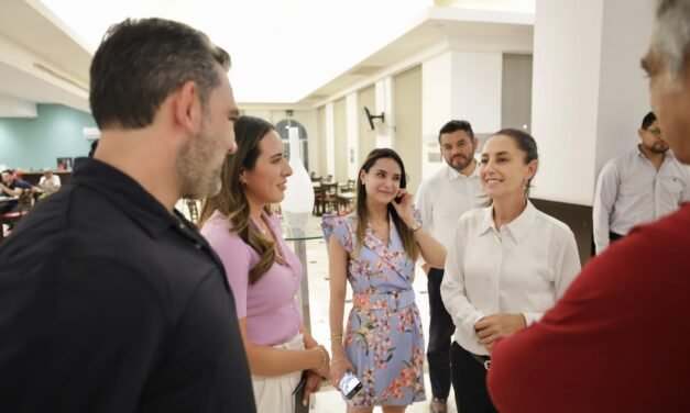 Cecilia Guadiana y  Claudia Sheinbaum van por una misma  agenda hídrica con Agua Saludable para la Laguna