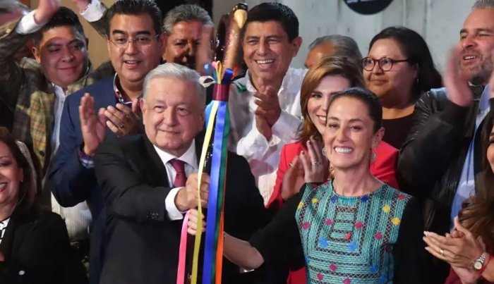 AMLO destaca 35 millones de votos para Sheinbaum, elecciones, México, 2024