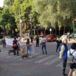 Dueños de ‘lomitos’ cierran calles de Polanco por demandas en CDMX