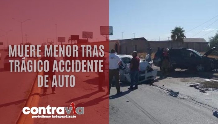 Menor Muere menor en trágico accidente, Coahuila, Francisco I. Madero