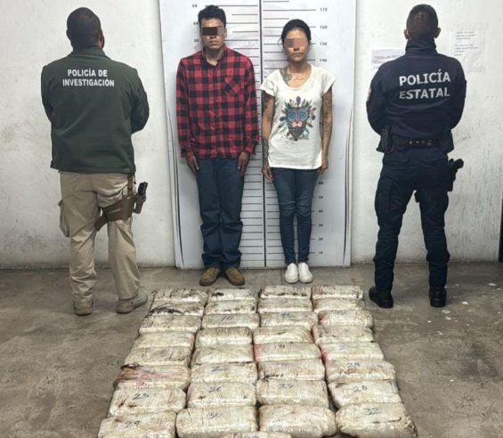 Decomisan más de 100 kilogramos de cristal en Villa de Cos, Zacatecas