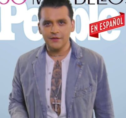 Christian Nodal es reconocido como uno de los 50 más bellos