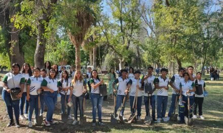 Medio Ambiente de Torreón coordina reforestación en el Bosque Venustiano Carranza