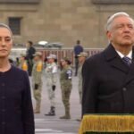 AMLO y Claudia Sheinbaum encabezan ceremonia en memoria de víctimas de los sismos de 1985 y 2017