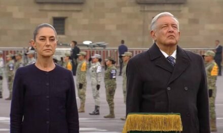 AMLO y Claudia Sheinbaum encabezan ceremonia en memoria de víctimas de los sismos de 1985 y 2017