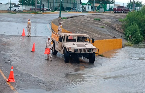 SEDENA activa el Plan DN-III-E en Acuña, Jiménez y Piedras Negras ante inundaciones