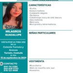 Adolescente de 15 años desaparece en la colonia Torreón y Anexas: emiten ficha de búsqueda