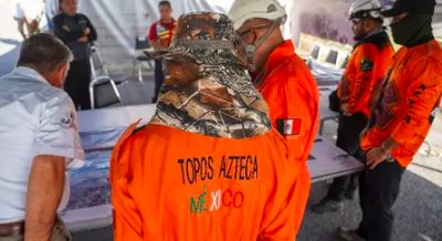 Topos Azteca colaboran en la búsqueda de persona desaparecida en Coahuila