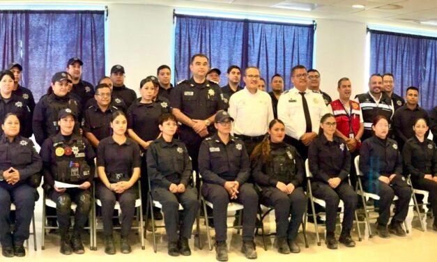 Policías del Estado de Durango son capacitados en materia de primeros auxilios