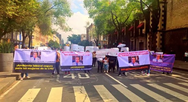 Trabajadoras de la CFE denuncian acoso sexual y laboral; exigen justicia y medidas inmediatas