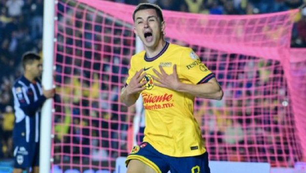 Álvaro Fidalgo brilla en la victoria del América ante Monterrey