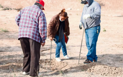 Grupo Vida encuentra cinco fosas clandestinas con cráneos, costillas y ropa en Patrocinio, Coahuila