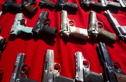 Coahuila ha confiscado 197 armas de fuego durante 2024