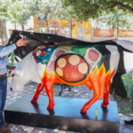 Nuevas piezas enriquecen el Cow Parade 2024 del Paseo Colón en Torreón