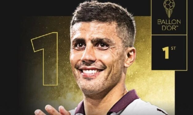 Rodri gana el Balón de Oro 2024: el centrocampista español es elegido Mejor Jugador del Año