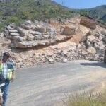 Derrumbe en La Cuesta de la Fortuna, en Lerdo, afecta la circulación: Protección Civil ya trabaja en la zona