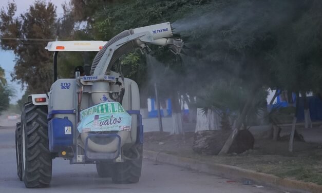 Gómez Palacio se une a productores agrícolas para combatir el mosquito transmisor del dengue