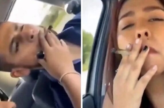 Morenistas de Tamaulipas se graban fumando marihuana