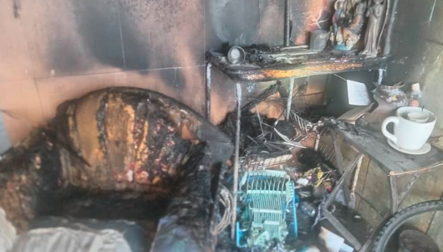 Altar por el Día de Muertos en Torreón habría generado incendio en casa