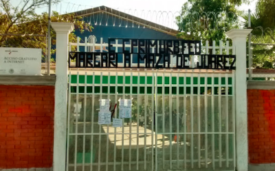 Policiaca en Torreón: DSPM asegura a niño en primaria que amenazaba con cuchillo