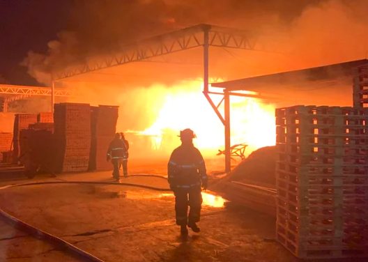 Incendio en Maderería Real del Pino en Gómez Palacio: no saben cómo inició