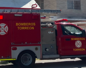 Protección Civil y Bomberos de Torreón atienden fuga de gas que alertó a vecinos