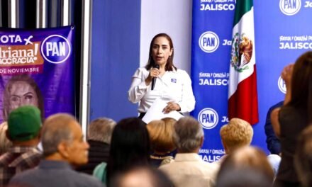 Continúa la carrera por la dirigencia nacional del PAN: Adriana Dávila visita Jalisco