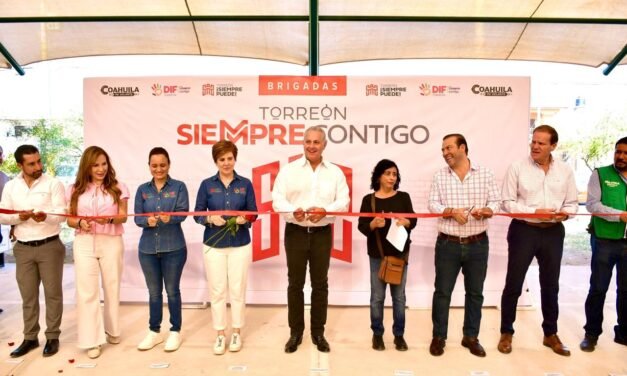 Techumbre número 40 en Torreón durante la gestión de Román Cepeda