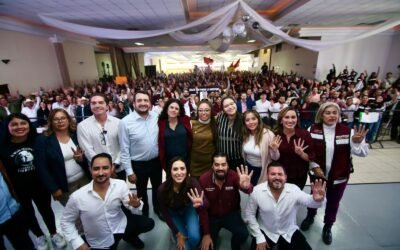 Fracasa reunión de Morena Coahuila: manifestación, silbidos y abucheos entre Guadiana, Cuevas y Salazar