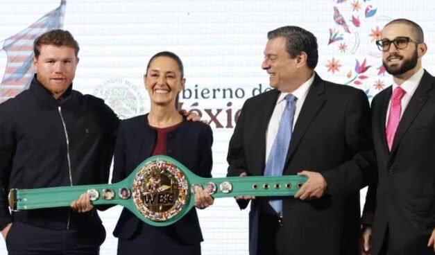 Claudia Sheinbaum y Canelo Álvarez promueven el deporte como herramienta contra las drogas y la violencia