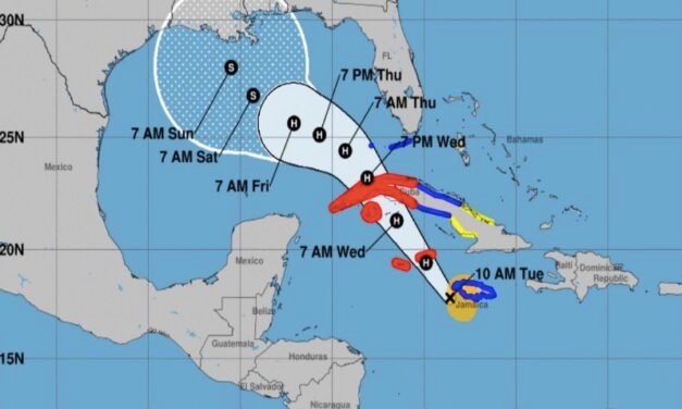 Huracán Rafael se intensifica a categoría 2 y avanza hacia Cuba con amenazas de fuertes lluvias y marejadas