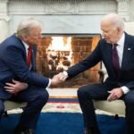 Trump y Biden se reúnen en la Casa Blanca para coordinar una transición pacífica tras la reelección del republicano