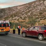 Volcadura en Cerro de las Noas de Torreón: conductor y pasajeros ilesos