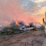 Incendio en establo de Coahuila moviliza a Bomberos y Protección Civil